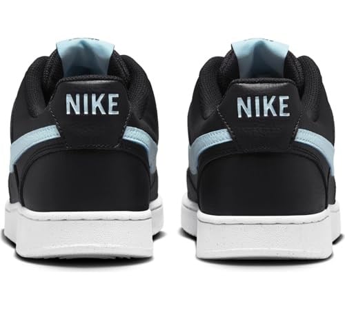 Nike Court Vision Low Next Nature Erkek Ayakkabıları (DH2987-006, Siyah/Beyaz/Buzul Mavisi)