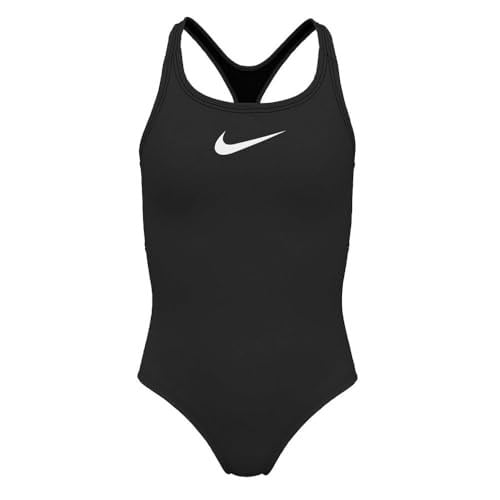 Nike Racerback Tek Parça Mayo Kızlar, Kızlar, Sweatsuit, Nessb711-001, Siyah, L
