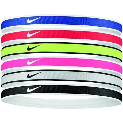 Nike Swoosh Sport Headbands 6 Pk Tıpped Unıversıty Red/Game
