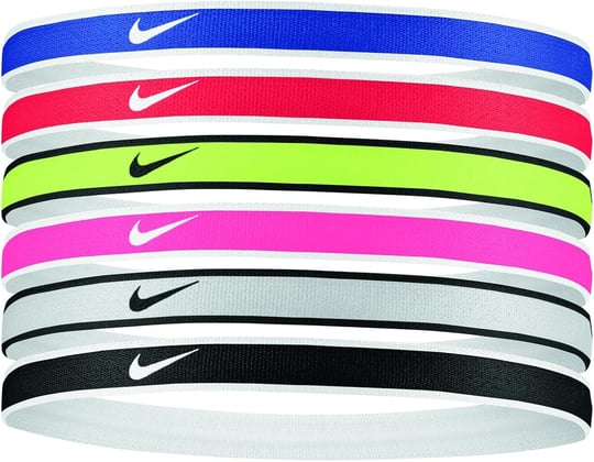 Nike Swoosh Sport Headbands 6 Pk Tıpped Unıversıty Red/Game