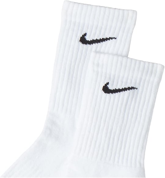 Nike U NK Everyday CUSH Crew 3PR çorap, wh(blk)/DGH(blk)/Blk(wh)