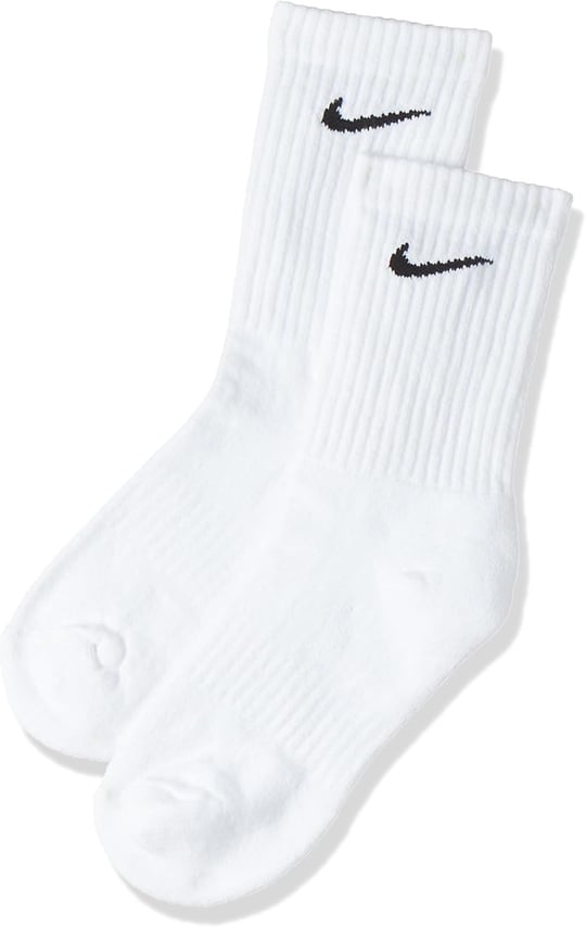 Nike U NK Everyday CUSH Crew 3PR çorap, wh(blk)/DGH(blk)/Blk(wh)