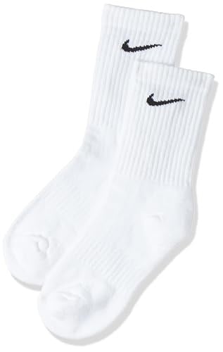 Nike U NK Everyday CUSH Crew 3PR çorap, wh(blk)/DGH(blk)/Blk(wh)