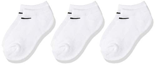 NIKE Unisex Çocuk Basic No Show 3pk Çorap (1li Paket)