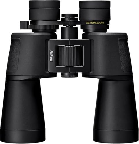 Nikon Action Zoom 10-22x50 Dürbün | Çok Katmanlı Kaplamalı Nikon Optik, Büyük Objektif Lensler ve Tripoda Hazır Porro-Prizma Tasarımlı Yüksek Güçlü Zoom Dürbünleri | 10-22x Zoom, 50mm Hedefler, Porro