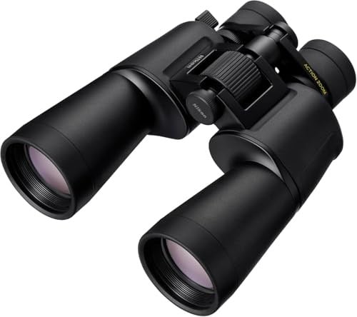 Nikon Action Zoom 10-22x50 Dürbün | Çok Katmanlı Kaplamalı Nikon Optik, Büyük Objektif Lensler ve Tripoda Hazır Porro-Prizma Tasarımlı Yüksek Güçlü Zoom Dürbünleri | 10-22x Zoom, 50mm Hedefler, Porro