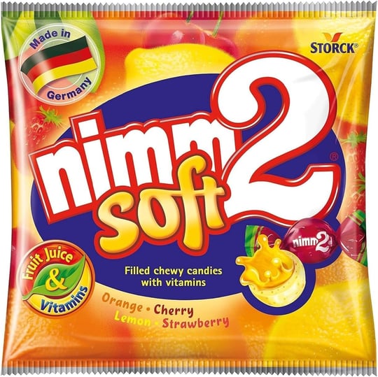 Nimm2 Soft Karışık Meyve Aromalı Şeker 116 Gr