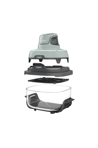 Ninja CRISPi 4-in-1 Taşınabilir Cam Hazneli Pişirme Sistemi, Sage Green