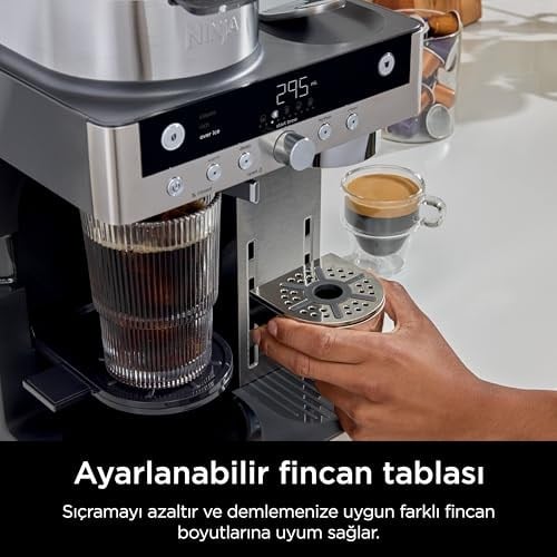 Ninja Prestige Dualbrew Filtre ve Kapsül Kahve Makinesi CFN802EU
