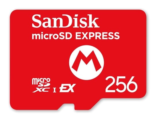 NINTENDO SWITCH 2 MICRO SD CARD SANDISK - MARIO 256GB