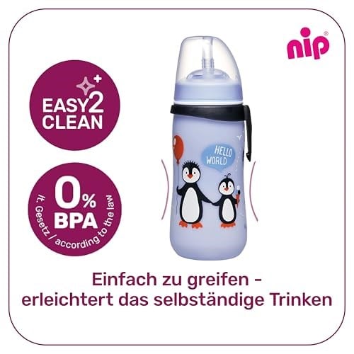 Nip Pipetli Bardak 330 Ml Kız, Zürafa
