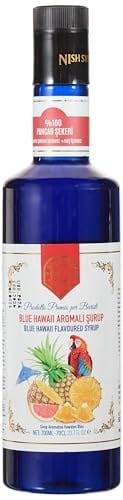 Nish Blue Hawaii Aromalı Şurup 700 ML - P
