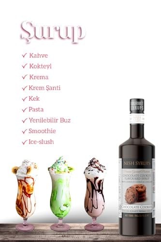 Nish Çikolatalı Kurabiye Aromalı Şurup 700 ML - P