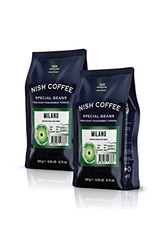 Nish Espresso Kahve Milano 2x250 gr - Çekirdek