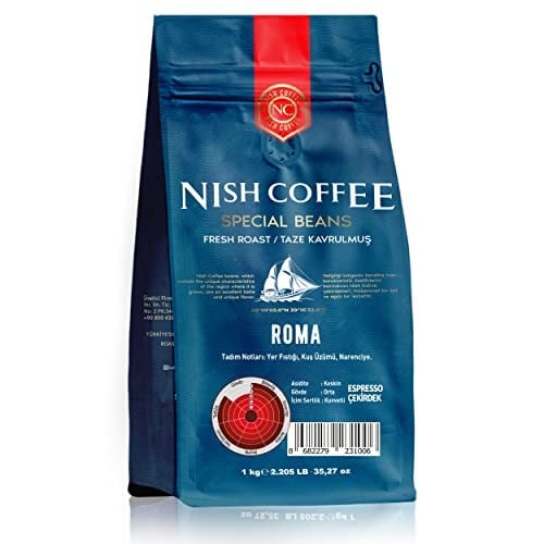Nish Espresso Kahve Roma 1 Kg-Çekirdek