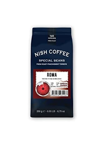 Nish Espresso Kahve Roma 250 gr - Çekirdek