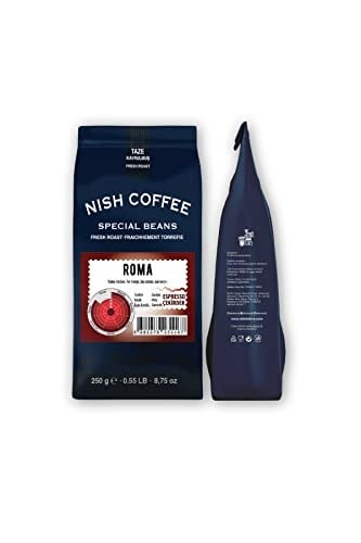 Nish Espresso Kahve Roma 250 gr - Çekirdek