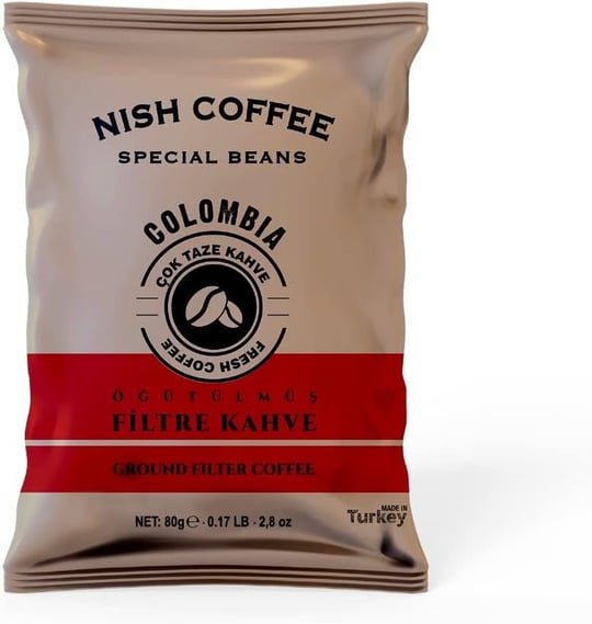 Nish Filtre Kahve Colombia 80 gr