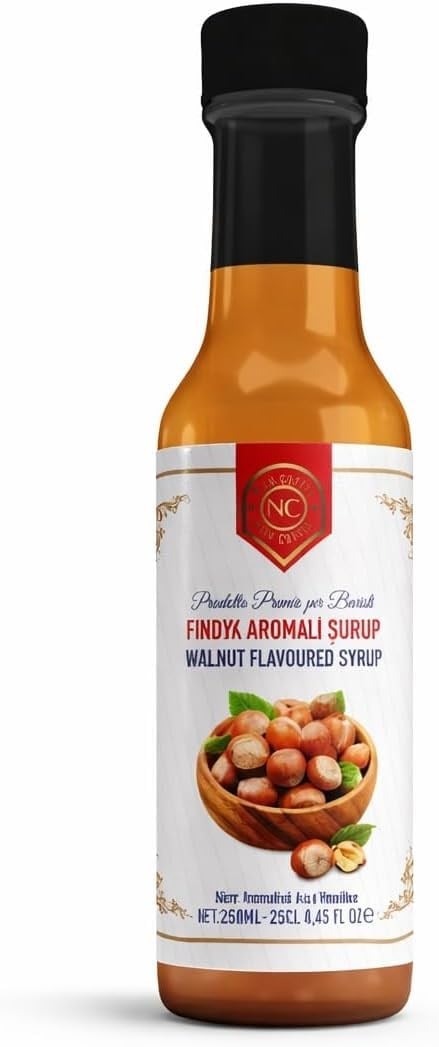 Nish Fındık Aromalı Şurup 250 ML