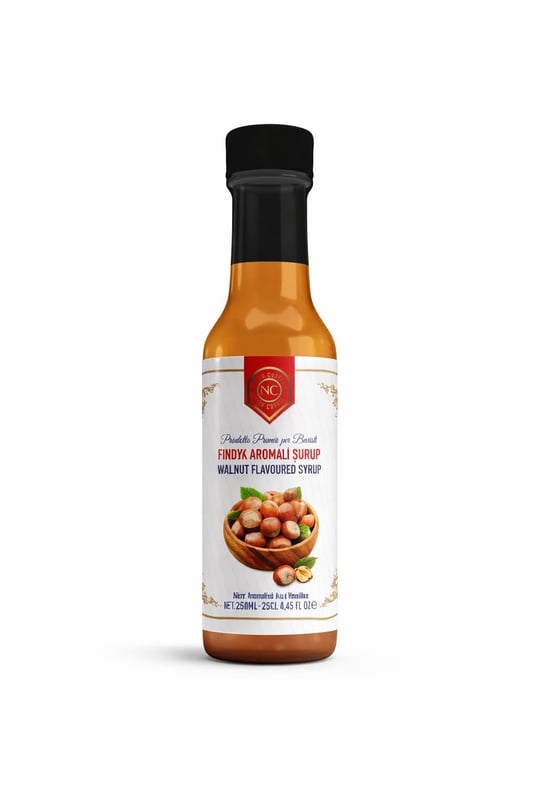 Nish Fındık Aromalı Şurup 250 ML
