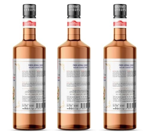 Nish Fındık Aromalı Şurup 3 x 700 ML - P