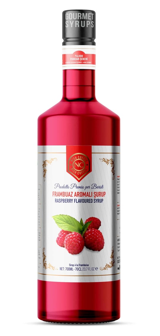 Nish Frambuaz (Raspberry) Aromalı şurup 700 ML - P