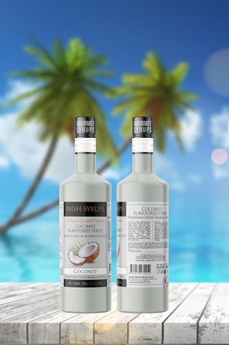 Nish Hindistan Cevizi Aromalı Şurup 700 ML - P