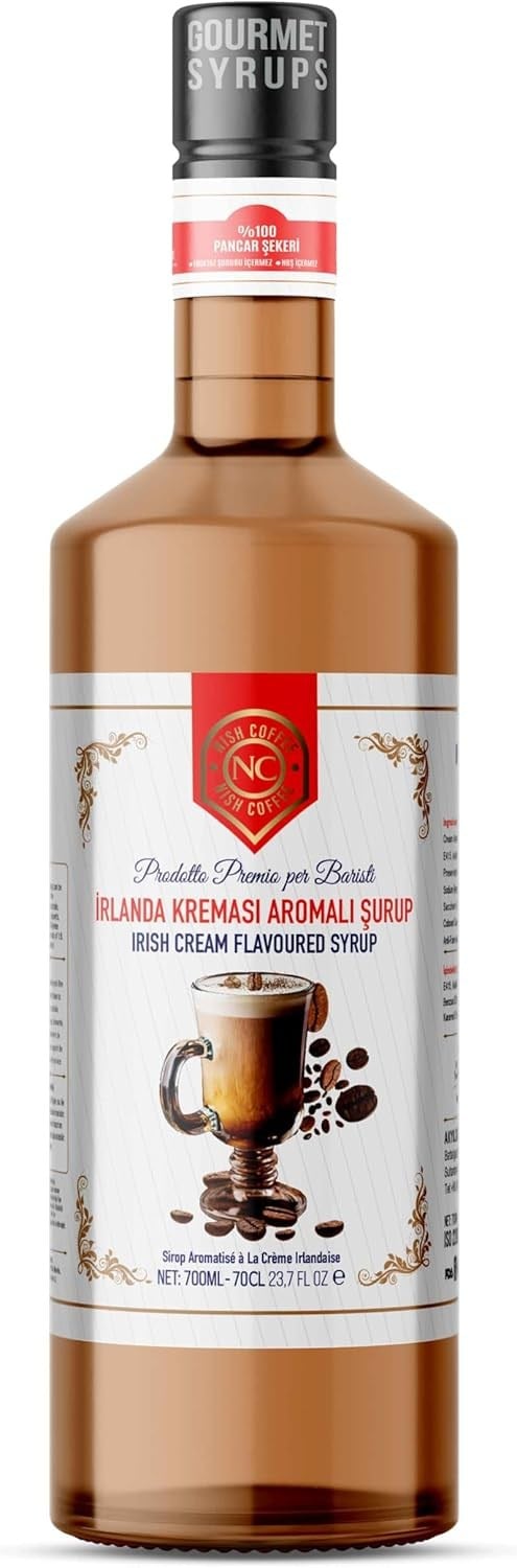 Nish Irish Krema Aromalı Şurup 700 ML - P