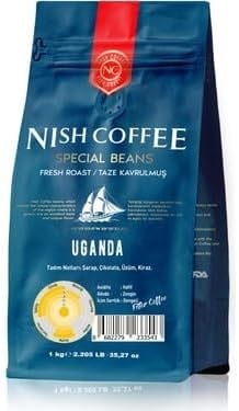Nish Kahve Filtre Kahve Uganda 1 Kg-Öğütülmüş