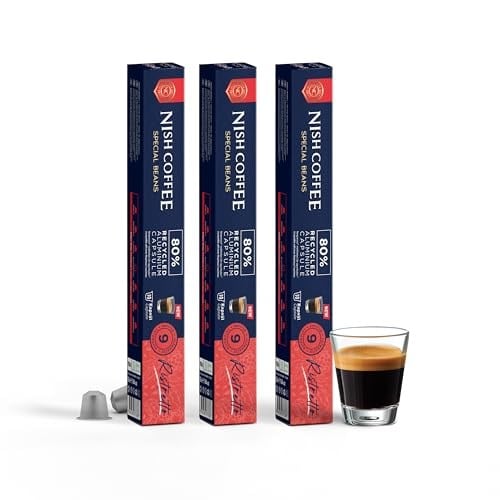Nish Kahve Kapsül Kahve 10 Ristretto 3lü Set Nespresso Uyumlu 30 Adet
