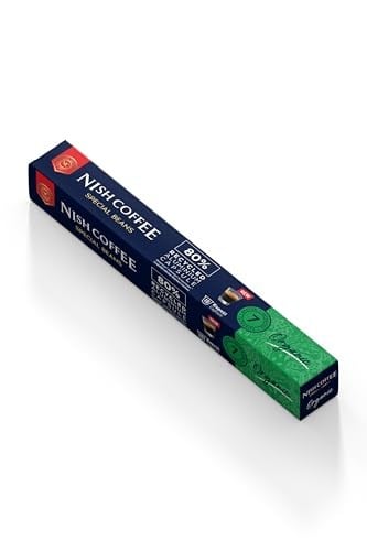 Nish Kahve Kapsül Kahve 8 Organic Nespresso Uyumlu 10 Adet