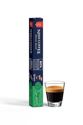 Nish Kahve Kapsül Kahve 8 Organic Nespresso Uyumlu 10 Adet