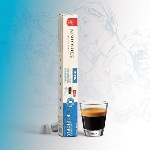 Nish Kahve Single Orijin Kapsül Kahve Ethiopia Nespresso Uyumlu 10 Adet
