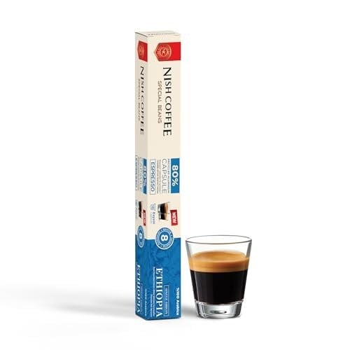 Nish Kahve Single Orijin Kapsül Kahve Ethiopia Nespresso Uyumlu 10 Adet