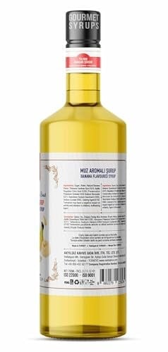 Nish Muz Aromalı Şurup 700 ML - P