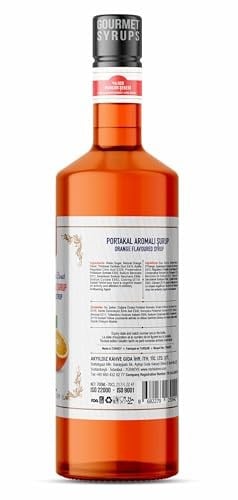 Nish Portakal Aromalı Şişe Şurup 700 ML - P