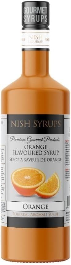 Nish Portakal Aromalı Şurup 700 ML - Cam Şişe