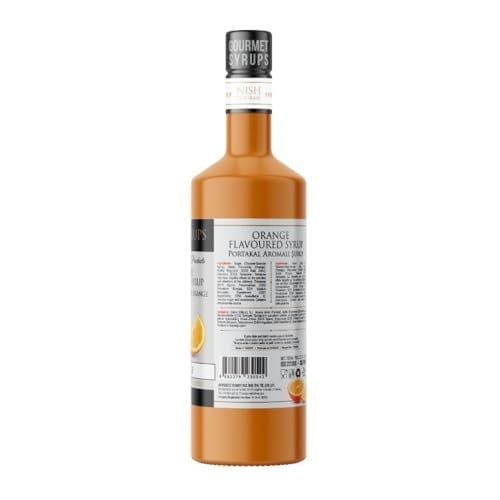 Nish Portakal Aromalı Şurup 700 ML - Cam Şişe