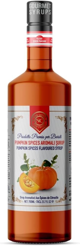 Nish Pumpkin Spices Aromalı Şurup 700 ML - P