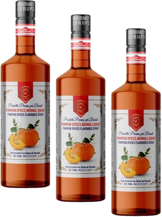 Nish Pumpkin Spices Aromalı Şurup 700 ML - P