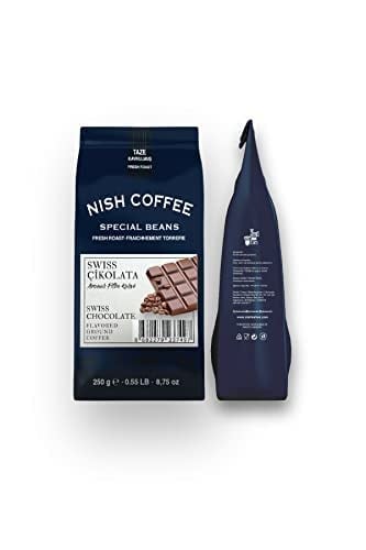 Nish Swiss Çikolata Aromalı Filtre Kahve 250 gr