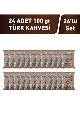 Nish Türk Kahvesi 24lü Set (100 gr x 24 Adet)