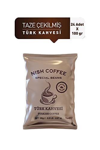 Nish Türk Kahvesi 24lü Set (100 gr x 24 Adet)