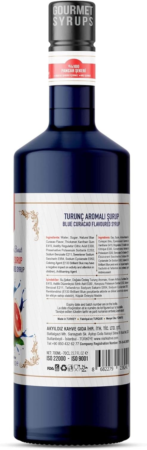 Nish Turunç Aromalı Şurup 700 ML - P