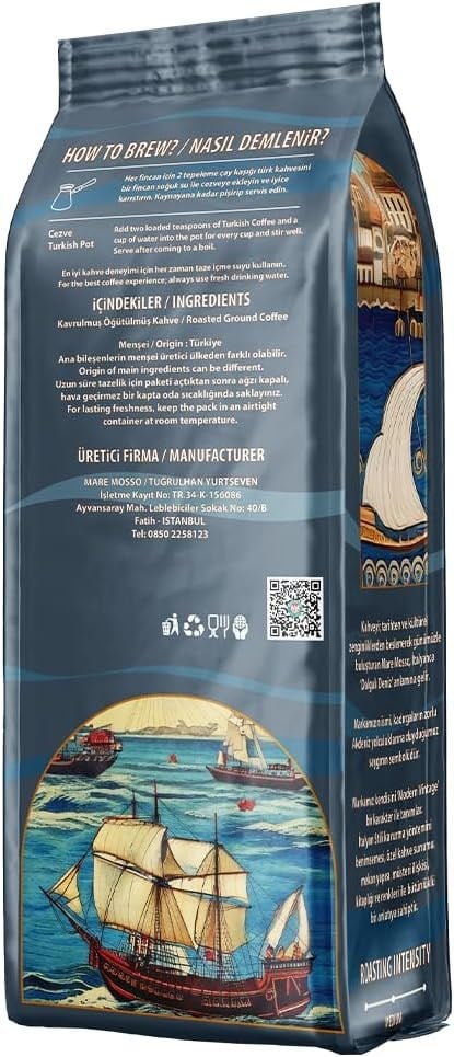 Nitelikli Türk Kahvesi 1 Kg. (ÖĞÜTÜLMÜŞ)