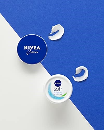 NIVEA Soft Krem, 200 ml, Nemlendirici Bakım Kremi, Yüz, Vücut, El, Jojoba Yağı ve E Vitamini ile Cilt Bakımı, Anında Emilen Hafif Formül, Tüm Ciltler için