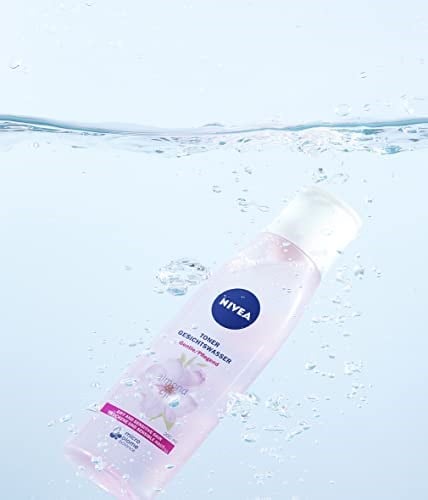 NIVEA Yatıştırıcı Kuru Ciltler, Yüz Temizleme, Saf Su ve Badem Yağı Tonik (200 ml)