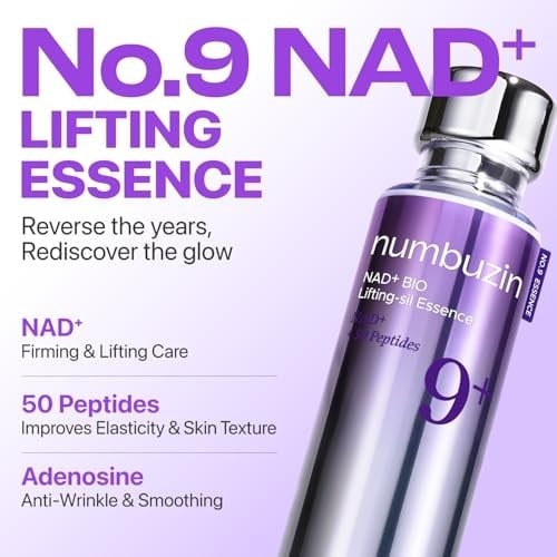 No.9 NAD Bio Lifting-sil Essence NAD+ - 50 Peptit ile Lifting Etkili, Sıkılaştırıcı Esans