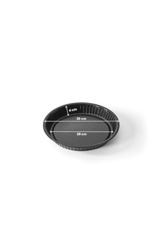 No21 Home&Design 30 Cm Emaye Sağlıklı Pratik Turta Tart Kek Kalıbı