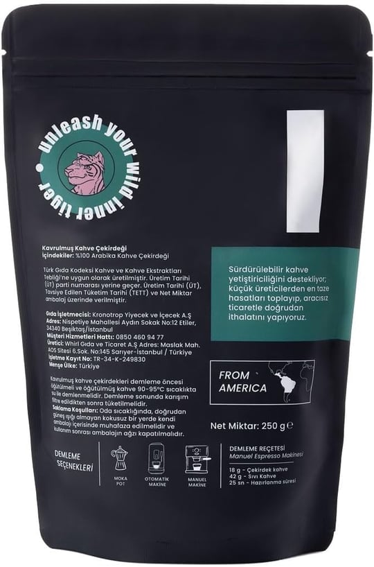 No:33 Espresso 250 G Çekirdek